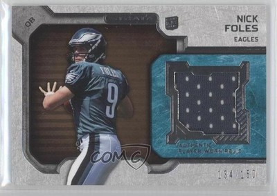 2012 Topps Strata Rookie Relics Bronze 134/150 Nick Foles #RR-NF RC 4p7