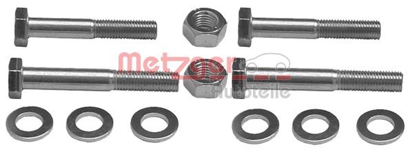 Front Left METZGER 55000948 Mounting and Bolting Kit, control/trailing arm for A