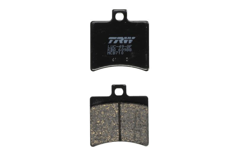 Plaquettes de frein TRW MCB710 pour stopper les bruits sur SR 0.1