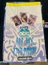 1991 Mydła ABC All My Children fabrycznie zapieczętowane pudełko karty kolekcjonerskie 36 paczek