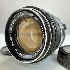  Exc Olympus OM-SYSTEM ZUIKO MC AUTO-S 50mm f/1.4 lens w/ Teleplus JAPAN