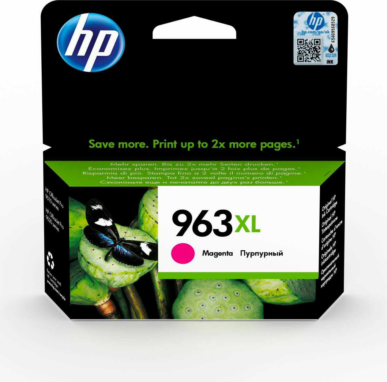 HP HP 963XL Magenta Cartuccia Getto di inchiostro 3JA28AE