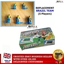 Tomy Super Cup Football Game Spares REPLACEMENT BRAZIL Team 5x Painted Players