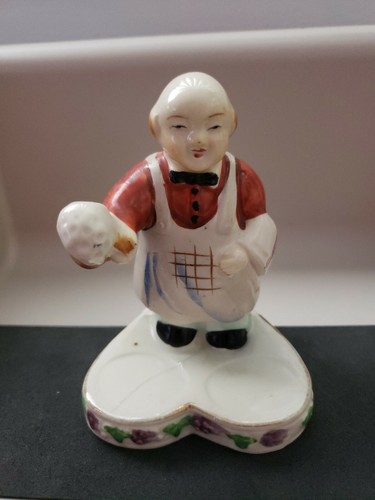 Vintage Bartender & Barrels Salt & Pepper Shaker Holder Only