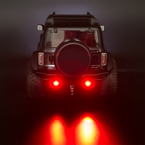 Aluminum Front Rear Bumper Upgrades for TRX4M Bronco 1/18th RC Crawler Truck Car - Picture 10 of 10