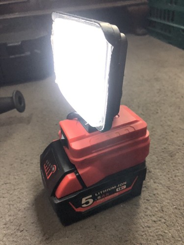 Milwaukee M18 Hammer Drill,handle,case, light, no name Impact wrench etc - Picture 6 of 9