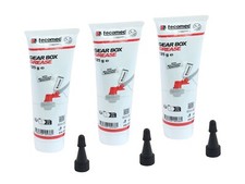 3x TECOMEC 125g grasso per ingranaggi/ lubrificante per motoseghe, tagliaerba
