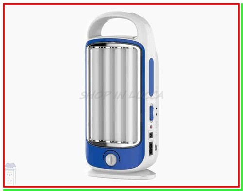 luce emergenza casa led lampada torcia ricaricabile portatile ANDROMEDA 4 dimmer - Foto 4 di 6