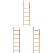 3 Pack Natural Birdcage Rope Ladder Large Bridge Parrot Hanging Swing