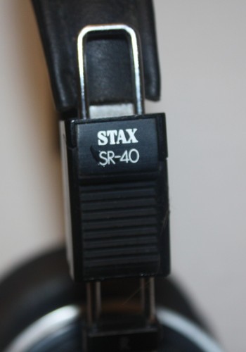 Stax SR-40 Headphones No Adaptor Headphones Only Untested - Picture 3 of 11