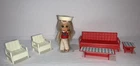 1966 MATTEL LIDDLE KIDDLES LOLA SAILOR DOLL CLOTHES & HAT Snap Happy Furniture