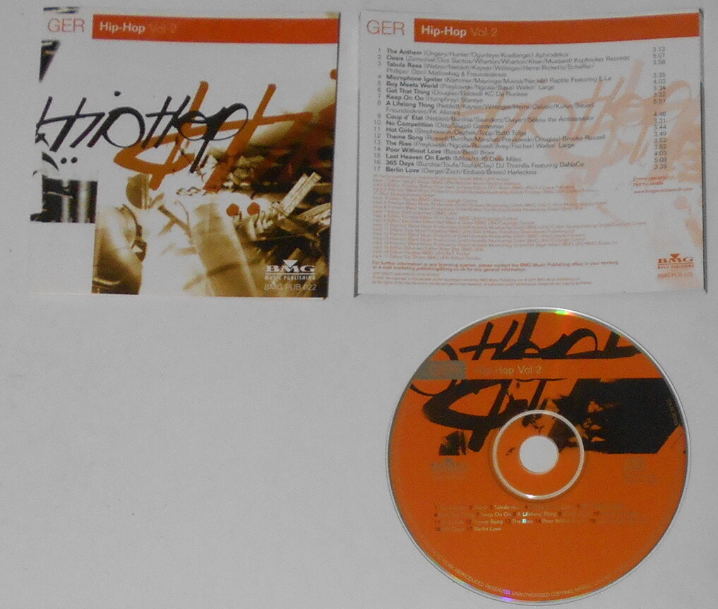 GER Hip Hop Vol.2: Aphrodelics, Mellowbag, Walkin' Large - Germany