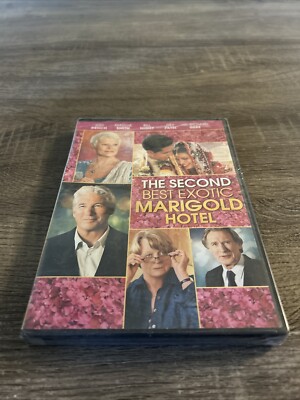 The Second Best Exotic Marigold Hotel (DVD, 2015)
