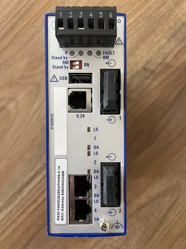 HIRSCHMANN RS20-0400S2S2SDAPHH 0.9.0.14 Managed 100Base Fx, 10/100Base tx Switch - Image 2 of 4