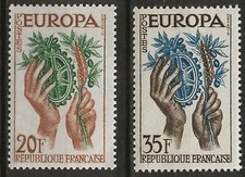 N° 1122/23**  PAIRE EUROPA 1957