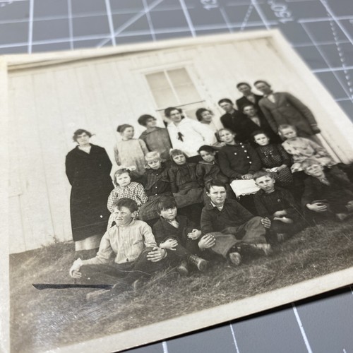 Central Texas Vintage Photo class photo children teacher rural #0420 - 第 1/9 張圖片