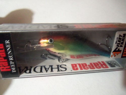 1 Rapala Deep Shad Rap Köder SR7 ELS FF Custom Electric Shades Neu in Verpackung - Bild 4 von 7