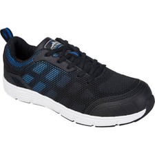 Portwest Steelite Tove Safety Trainers Black / Blue Size 8