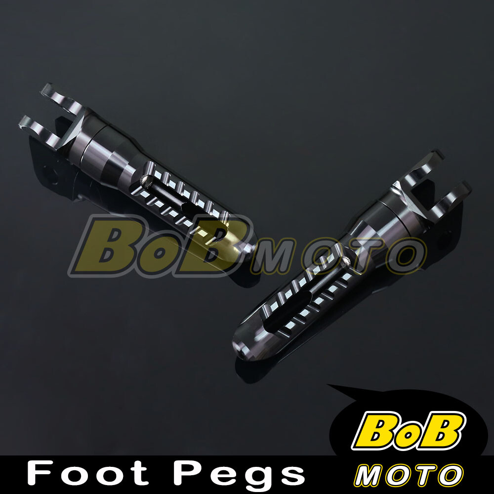 CNC Front Foot Pegs Rests For Buell XB9R XB12R Firebolt XB12S Lightning