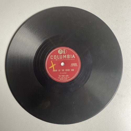 10" 78 RPM-The Four Lads-Take Me Back/Down By the River Side/Columbia 40005 - Picture 2 of 4