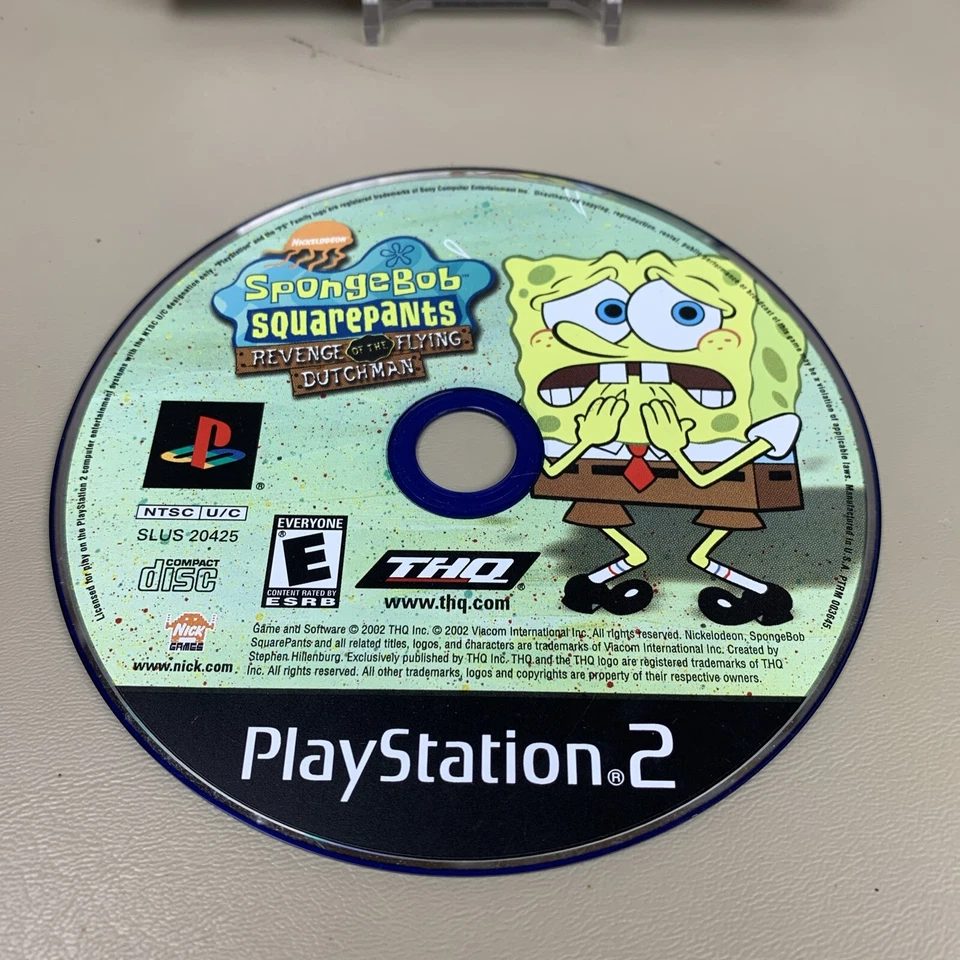 SpongeBob SquarePants: Revenge of the Flying Dutchman (Sony PlayStation 2, 2002) - Image 2 of 4