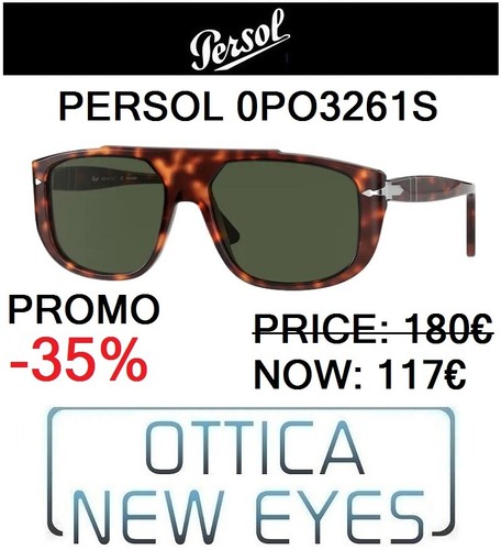 Occhiali da Sole Persol PO 3261 S 24/31 hand made in Italy Sunglasses  cinema new | eBay