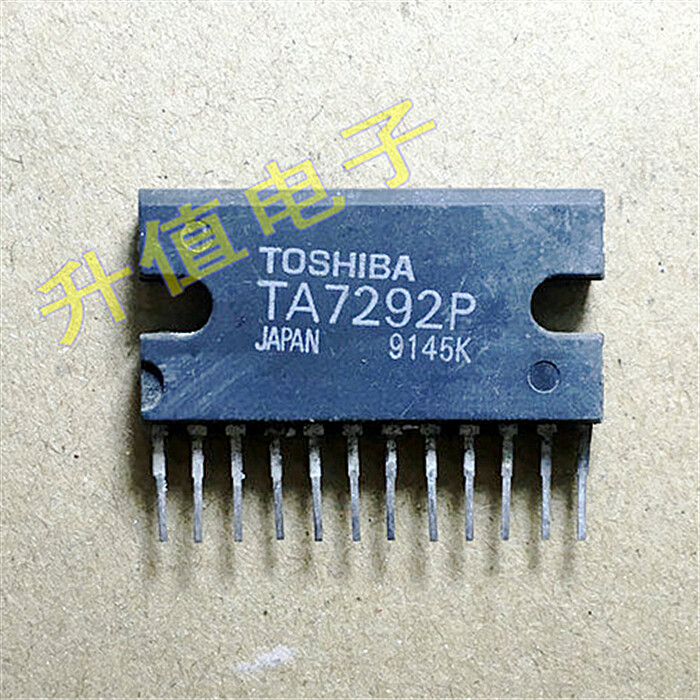 2 Circuits Intégrés TA7233P Toshiba Originaux - Boîtier SIP 12 Broches - Pour Audio Ou Amplification Vintage