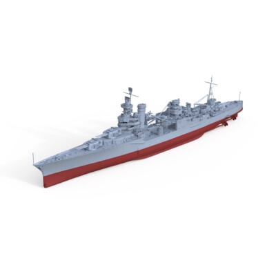 SSC600554S 1/600 Model Kit USS Portland-class CA-33 Heavy Cruiser 1942 Full Hull