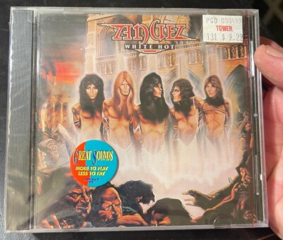 ANGEL White Hot SEALED CD (first reissue of CD) Metal Glam AOR Punky Casablanca*