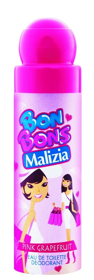MALIZIA BON BONS Pink Grapefruit 75ml EAU DE TOILETTE Deo