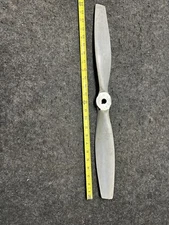 VTG RC AIRPLANE 24" TWO BLADE ALUMINUM PROPELLER PROP USE IT OR FOR DECOR