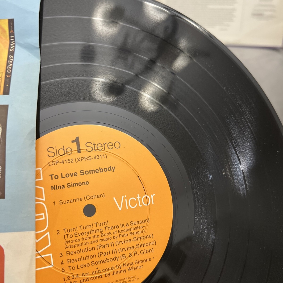 RARE LP VINYL ALBUM: Nina Simone To Love Somebody (FH) | eBay