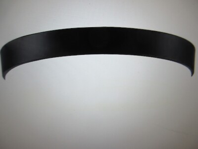 Access Lighting Roma 18 in. Contemporary Matte Black Opal LED Flush Mount