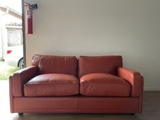 Divano di Poltrona Frau In Pelle Di Vitello