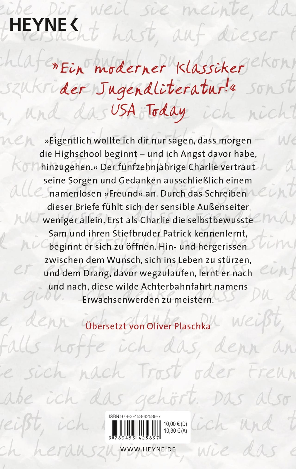 Thumbnail - Stephen Chbosky Das Also Ist Mein Leben