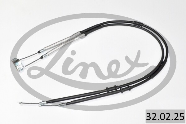 Linex 32.02.25 Handbremsseil L/R Hinten FüR Corsa D 1.0-1.7D 07.06-08.14 Opel-image