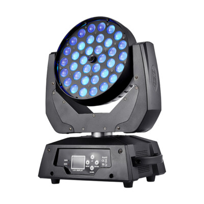 Neu 36x18W Wash Zoom Beam Moving Head Scheinwerfer LED Bühnenlicht DMX DJ Party