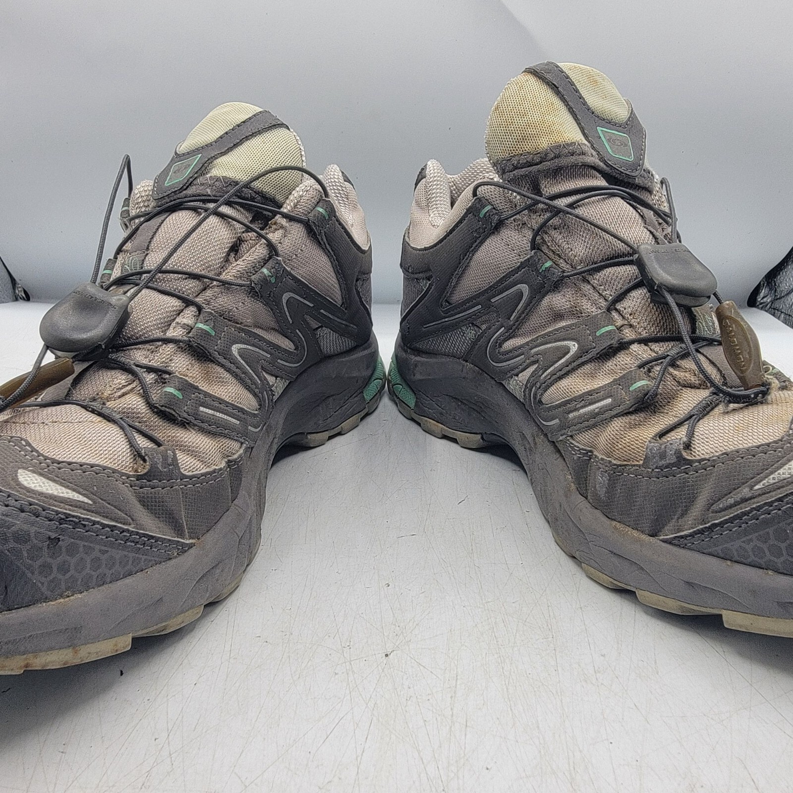 Scarpe Salomon XA Comp 4 SCS da donna taglia 9 grigie Gore Tex trail running escursionismo 104