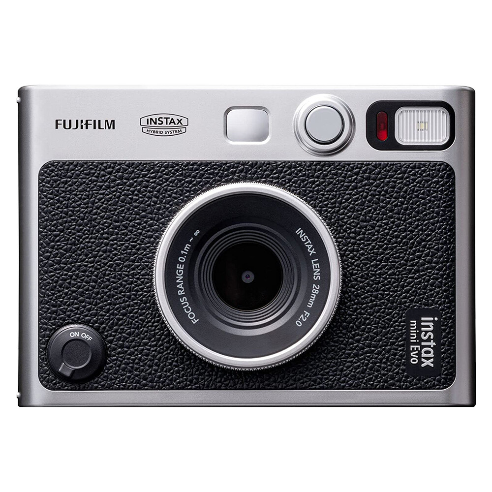 FUJIFILM INSTAX MINI EVO Hybrid Instant Camera Black FUJIFILM INSTAX MINI EVO Hybrid Instant Camera Black