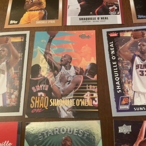Shaquille O’Neal 11 basketball card Lot🔥🔥 NBA VTG VG+ - Picture 8 of 12