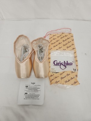 GRISHKO  M PRO Flex POINTE SHOES Size 3 1/2 Width 4X - NEW