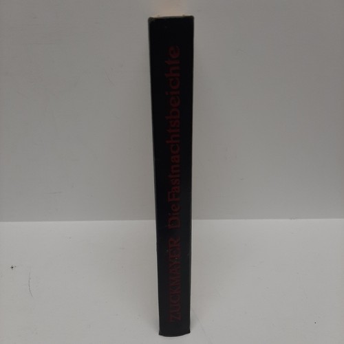 Carl Zuckmayer Die Fastnachtsbeichte Eine Erzahlung vintage hardcover German - Imagen 2 de 11