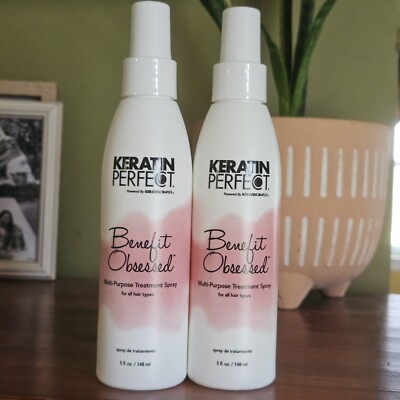 Keratin Benefit Obsessed Treatment Spray - 5 oz Treatment - Pack of 2