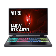 Acer Nitro 16 Amd Ryzen 7 16gb 1tb Rtx 4070 165hz 16 Inch Windows 1 Nh.qkdek.002