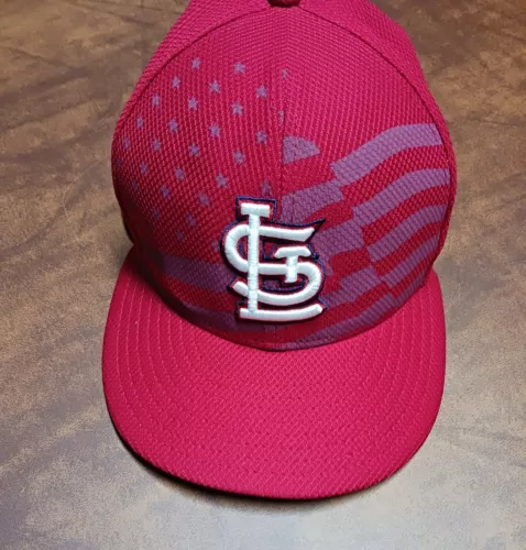 RARE 4th Of July 2015 New Era St. Louis Cardinals Hat Club Exclusive Fitted Hat