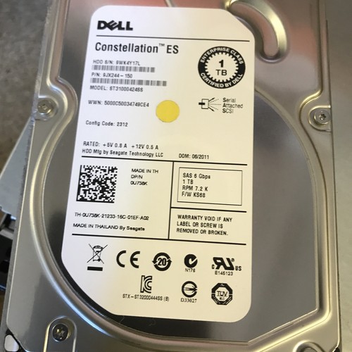 dell poweredge r710 Quad Core Xeon CPU@2.4GHZ 6x1TB - Picture 5 of 12