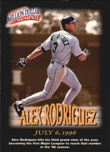 1997 - 98 Fleer Baseball Million Dollar Moments Inserts Cards - YOU PICK - Picture 28 of 37