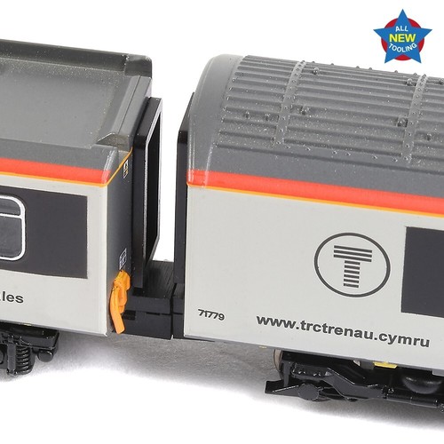 Graham Farish 372-850 Class 769 4-Car MU 769008 TRANSPORT FOR WALES DCC Ready - Picture 4 of 6