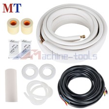 50 Feet Durable 1/4"-3/8" Dia. Install Kit For Mini Split Heat Pump Systems
