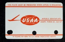 USAA Avfuels sample charge card ~ exp ? ~ our cb732